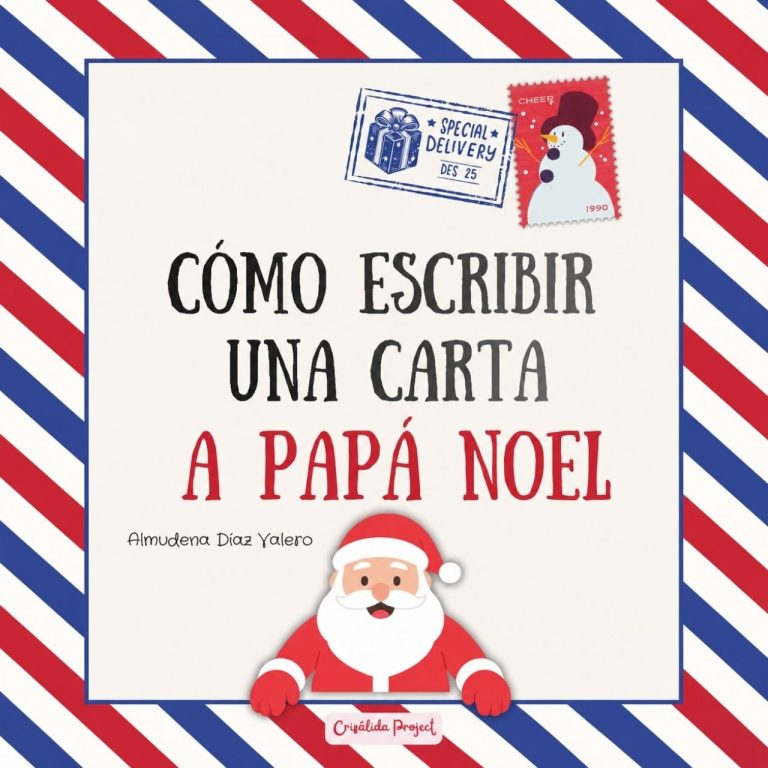 Un cuento navideño rimado que invita a los niños a reflexionar, agradecer y compartir a través de su carta a Santa Claus